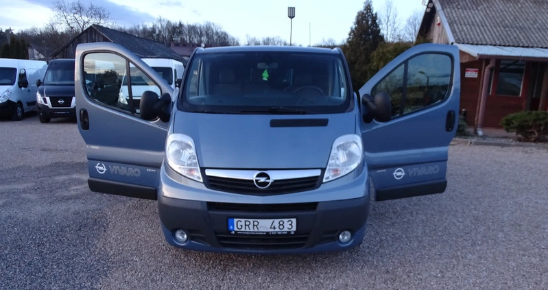 Opel Vivaro cena 62900 przebieg: 221000, rok produkcji 2013 z Góra małe 667